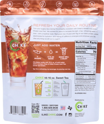 Chike Protein Iced Tea Peach 14ct - 14 CT - Image 6