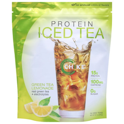 Chike Protein Iced Tea Green Tea 14ct - 14 CT - Image 3