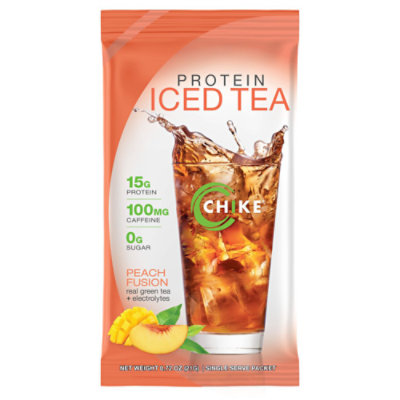 Chike Protein Iced Tea Peach 0.72oz - 0.72 OZ - Image 1