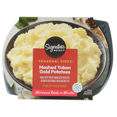 Signature Select Mashed Yukon Gold Potatoes - 14 OZ - Image 1