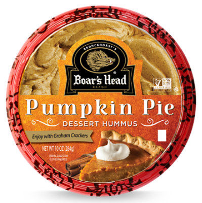 Boars Head Pumpkin Pie Dessert Hummus - 10 OZ