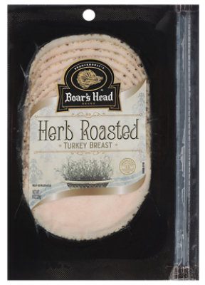 Boars Head Herb Roasted Turkey Breast Pre-sliced - 8 OZ - Image 1