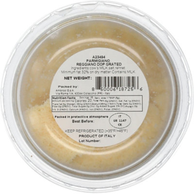 Ambrosi Parm Reggiano White Gold Grated Cu - 2.82 OZ - Image 5