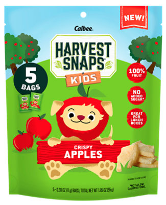 Harvest Snaps Kids Crispy Apples 1.95oz - 1.95 OZ - Image 1