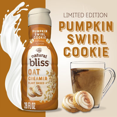 Nestle Coffee Mate Natural Bliss Oat Milk Pumpkin Swirl Cookie 28floz - 28 FZ - Image 2