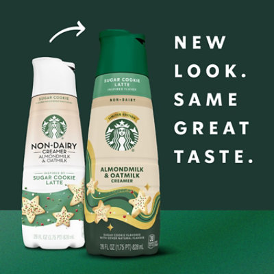 Starbucks Almond Oat Milk Creamer Sugar Cookie 28floz - 28 FZ - Image 3