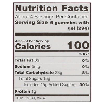 Valentine's Day 2025 Juicy Drop Gummies Heart Box - 4.02 OZ - Image 4