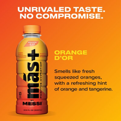 Mas+ by Messi Orange d'Or Bottle - 16.9 Fl. Oz. - Image 2