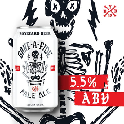 Boneyard Bone A Fide Pale Ale Cans 6-12 Fl Oz In Cans - 6-12 FZ - Image 2