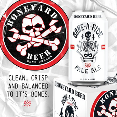 Boneyard Bone A Fide Pale Ale Cans 6-12 Fl Oz In Cans - 6-12 FZ - Image 4