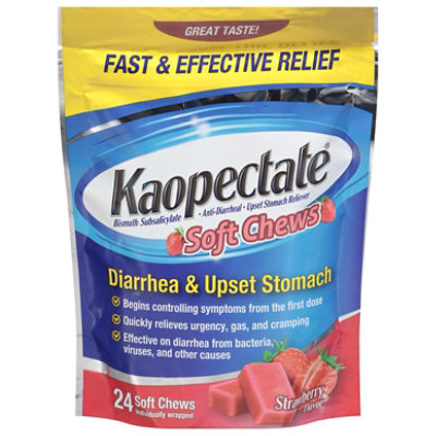 Kaopectate Diarrhea & Upset Soft Chew - 24 CT - Image 3