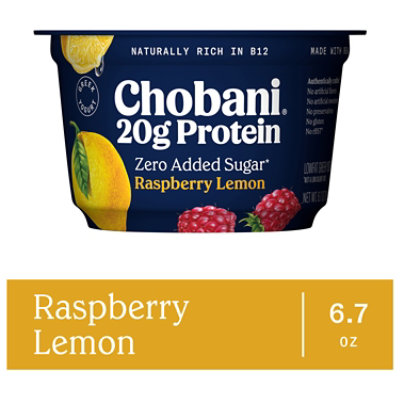 Chobani 20g Protein Raspberry Lemon - 6.7 Oz - Image 1