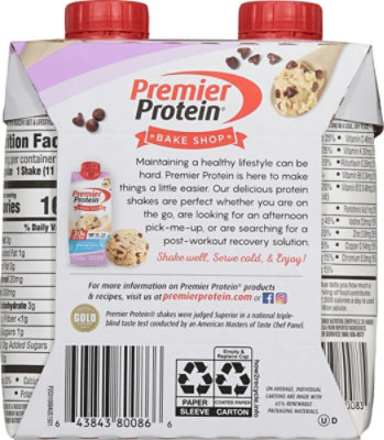 Premier Protein Rtd Shake Cc Cookie Dough - 4-11 FZ - Image 6