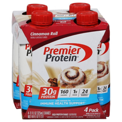 Premier Protein Rtd Shake Cinn Roll - 4-11 FZ - Image 3