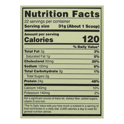 On Gold Standard Strawberry Whey Powder - 1.7 LB - Image 2