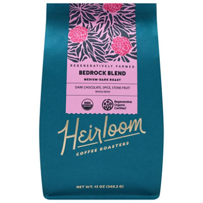 Heirloom Coffee Bedrock Blend - 12 OZ - Image 1