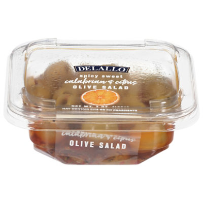 Delallo Spicy And Sweet Olive Salad - 7 OZ - Image 2