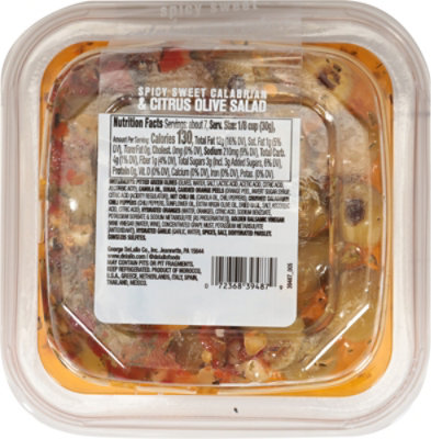 Delallo Spicy And Sweet Olive Salad - 7 OZ - Image 5