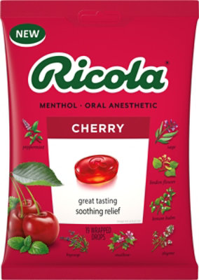 Ricola Cgh Drp Cherry - EA - Image 1