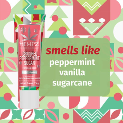 Crushed Peppermint Sugar Lip Balm - EA - Image 2