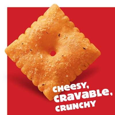 Cheez-It Baked Snack Crackers Smoked Cheddar Lunch Snacks - 12.4 Oz - Image 4