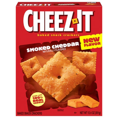 Cheez It Smoked Cheddar 12.4oz - 12.4 OZ - Image 1