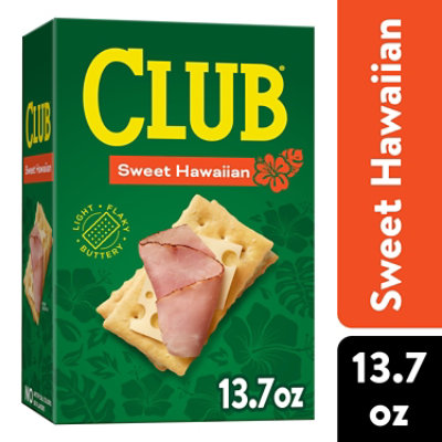 Club Crackers Sweet Hawaiian Lunch Snacks - 13.7 Oz - Image 1