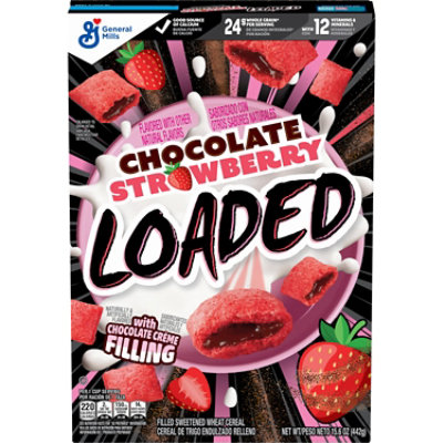 General Mills Loaded Chocolate Strawberry Breakfast Cereal - 15.6 OZ - Image 1
