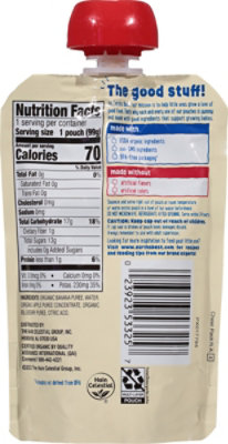 Earths Best Organic 2nd Foods Banana Blueberry Puree Pouch - 3.5 OZ - Image 5