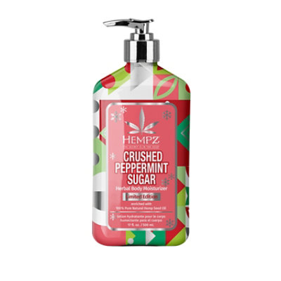 Limited Edition Crushed Peppermint Sugar Herbal Body Moisturizer 17 Fl Oz - 17 FZ - Image 1