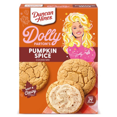 Duncan Hines Dolly Pumpkin Spice Cookie - EA - Image 1