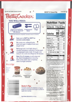 Bc Cookie Mix Sft Bkd Choc Crinkle 6/16.5 Oz - 16.5 OZ - Image 5