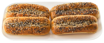 Everything Sub Rolls 6 Inch 4 Count - EA - Image 1
