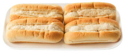 Sourdough Sub Rolls 6 Inch 4 Count - EA - Image 1
