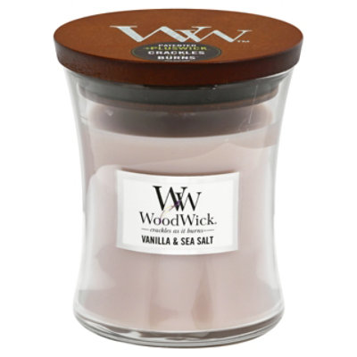 Woodwick Vanilla Sea Salt Jar Candle - 10 OZ - Image 3