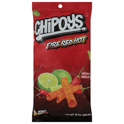 Chipoys Fire Red Hot 10oz - 10 OZ - Image 3