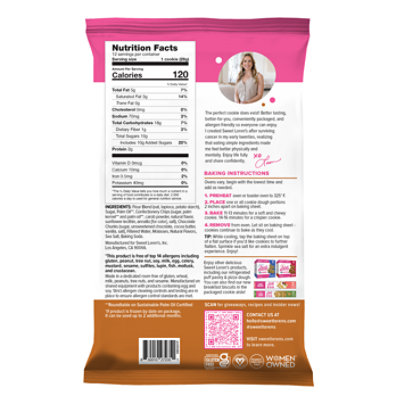 Sweet Lorens Cookie Dough Salted Caramel Chocolate - 12 OZ - Image 8