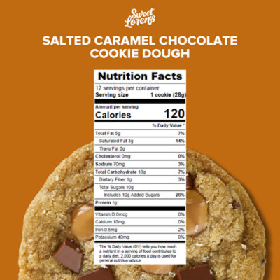 Sweet Lorens Cookie Dough Salted Caramel Chocolate - 12 OZ - Image 5