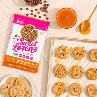 Sweet Lorens Cookie Dough Salted Caramel Chocolate - 12 OZ - Image 7