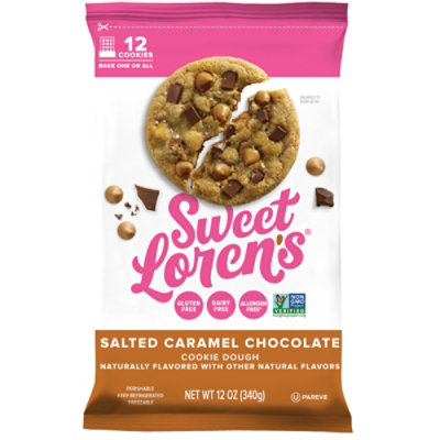 Sweet Lorens Cookie Dough Place & Bake Gluten Free Chocolate Chunk