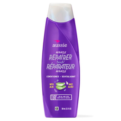 Aussie Miracle Repair Hair Conditioner Moisturizing/dry Rinse Off - 12.1 FZ - Image 8