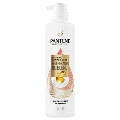 Pantene Base Shampoo Extra Damage Care Cosmetic - 13.5 FZ - Image 1