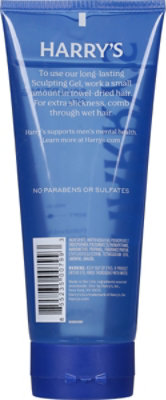 Harrys Mens Firm Hold Sculpting Hair Gel - 6.7 OZ - Image 4