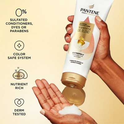 Pantene Base Hair Conditioner Extra Damage Care Rinse Off - 10.9 FZ - Image 7