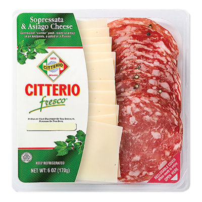 Citterio Asiago Fresco Sopressata - 6 OZ - Image 1