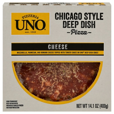 Uno 7in Chicago Style Deep Dish Cheese Pizza - 14.1 OZ - Image 3