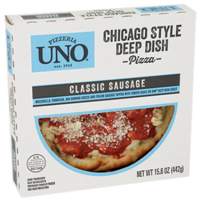 Uno 7in Chicago Style Deep Dish Classic Sausage Pizza - 15.6 OZ - Image 1