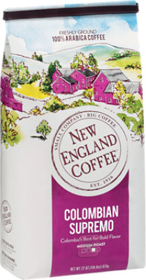 New England Coffee Colombian Supremo 22oz - 22 OZ - Image 1