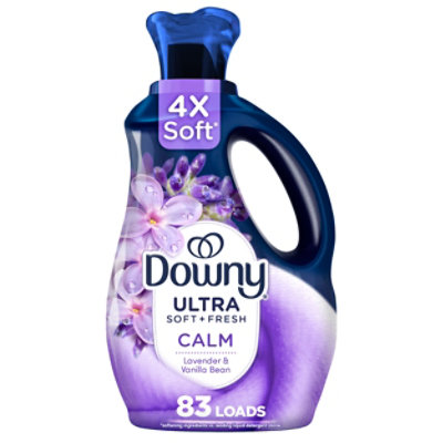 Downy Ultra Soft Liquid Fabric Softener Calm Lavender & Vanilla Bean 56 Fl Oz - 56 FZ - Image 1