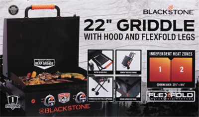 Blackstone 2 Burner Folding Griddle - 22 Inch - Image 4